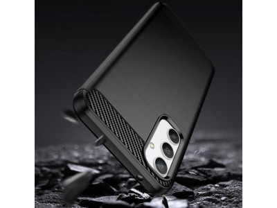 Fiber Armor Defender (�ierny) - Ochrann� kryt (obal) na Samsung Galaxy A34 5G