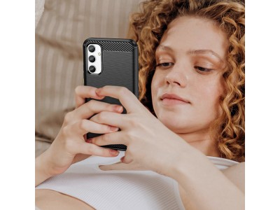Fiber Armor Defender (�ierny) - Ochrann� kryt (obal) na Samsung Galaxy A34 5G