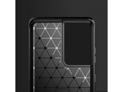 Fiber Armor Defender (�ierny) - Ochrann� kryt (obal) na Samsung Galaxy S21 Ultra 5G