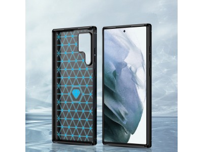 Fiber Armor Defender (�ierny) - Ochrann� kryt (obal) na Samsung Galaxy S23 Ultra