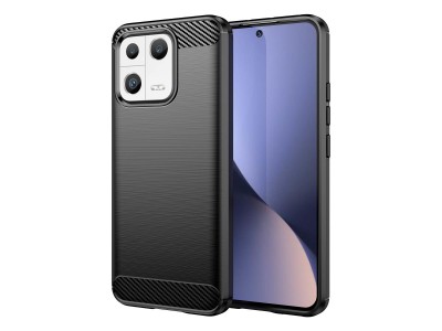Fiber Armor Defender (�ierny) - Ochrann� kryt (obal) na Xiaomi 13