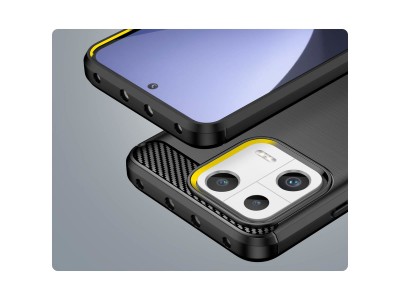 Fiber Armor Defender (�ierny) - Ochrann� kryt (obal) na Xiaomi 13