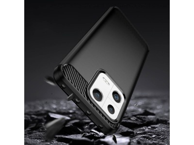 Fiber Armor Defender (�ierny) - Ochrann� kryt (obal) na Xiaomi 13