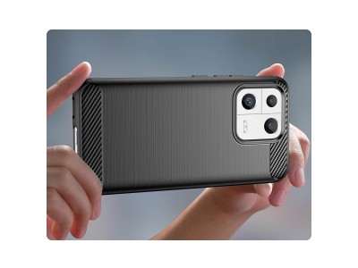Fiber Armor Defender (�ierny) - Ochrann� kryt (obal) na Xiaomi 13