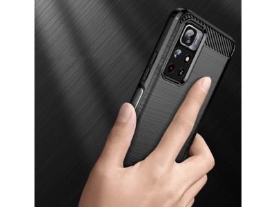 Fiber Armor Defender (�ierny) - Ochrann� kryt (obal) na Xiaomi Redmi Note 11