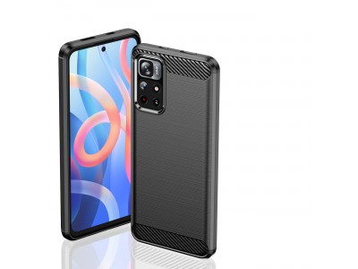 Fiber Armor Defender (�ierny) - Ochrann� kryt (obal) na Xiaomi Redmi Note 11