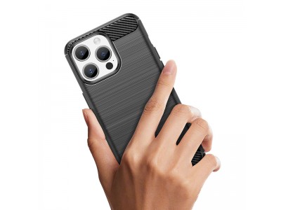 Fiber Armor Defender (modr�) - Ochrann� kryt (obal) na iPhone 15 Pro Max