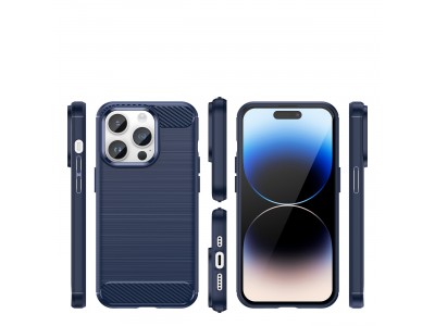 Fiber Armor Defender (modr�) - Ochrann� kryt (obal) na iPhone 14 Pro