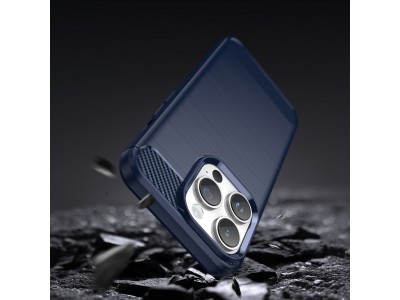 Fiber Armor Defender (modr�) - Ochrann� kryt (obal) na iPhone 14 Pro