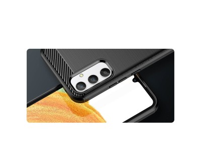 Fiber Armor Defender (modr�) - Ochrann� kryt (obal) na Samsung Galaxy A34 5G