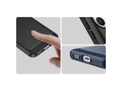 Fiber Armor Defender (modr�) - Ochrann� kryt (obal) na Samsung Galaxy A34 5G