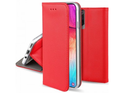 Fiber Folio Stand Red (červená) - Flip puzdro na Xiaomi Redmi Note 12 4G