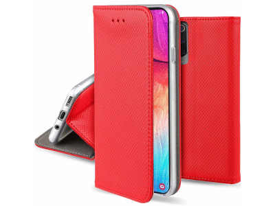 Fiber Folio Stand Red (červená) - Flip puzdro na Motorola Moto G14