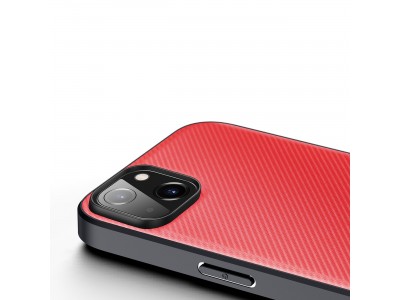 Fino Nylon Shield (erven) - Ochrann kryt (obal) pre iPhone 14 Plus