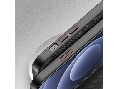 Fino Nylon Shield (ierny) - Ochrann kryt (obal) pre iPhone 13 mini