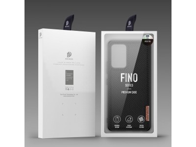 Fino Nylon Shield (ierny) - Ochrann kryt (obal) pre Samsung Galaxy A53 5G