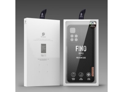 Fino Nylon Shield (ierny) - Ochrann kryt (obal) pre Xiaomi Poco M4 Pro 5G