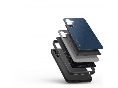 Fino Nylon Shield (modr) - Ochrann kryt (obal) pre Samsung Galaxy A14 5G