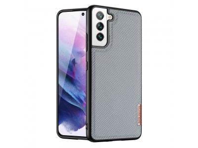 Fino Nylon Shield (šedý) - Ochranný kryt (obal) pre Samsung Galaxy S22