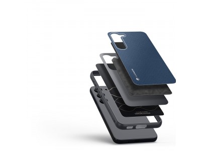 Fino Nylon Shield (modr) - Ochrann kryt (obal) pre Samsung Galaxy S23+