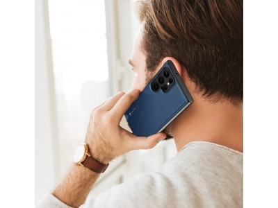 Fino Nylon Shield (modr) - Ochrann kryt (obal) pre Samsung Galaxy S23 Ultra