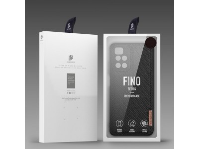 Fino Nylon Shield (�ed�) - Ochrann� kryt (obal) pre Xiaomi Redmi 10