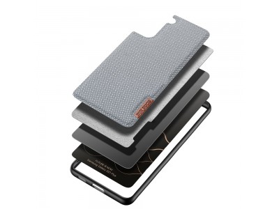 Fino Nylon Shield (ed) - Ochrann kryt (obal) pre Samsung Galaxy S21+ 5G (S21 Plus 5G)
