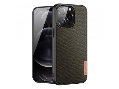 Fino Nylon Shield (zelen) - Ochrann kryt (obal) pre iPhone 13 Pro