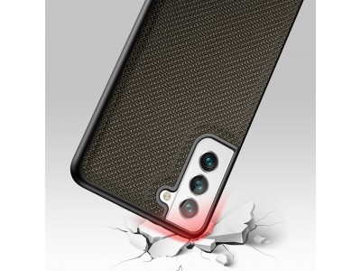 Fino Nylon Shield (zelen) - Ochrann kryt (obal) pre Samsung Galaxy S22