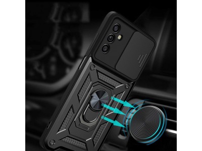 Fusion Ring Camshield II � Ochrann� kryt s ochranou kamery pre Samsung Galaxy A13 5G (modr�)