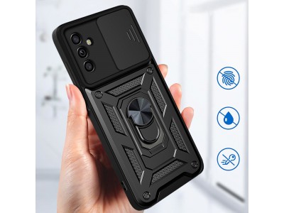 Fusion Ring Camshield II � Ochrann� kryt s ochranou kamery pre Samsung Galaxy A13 5G (modr�)