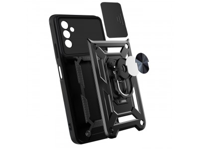 Fusion Ring Camshield II � Ochrann� kryt s ochranou kamery pre Samsung Galaxy A13 5G (modr�)