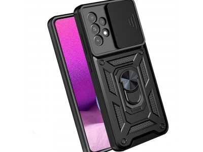 Fusion Ring Camshield II � Ochrann� kryt s ochranou kamery pre Samsung Galaxy A33 5G (modr�)