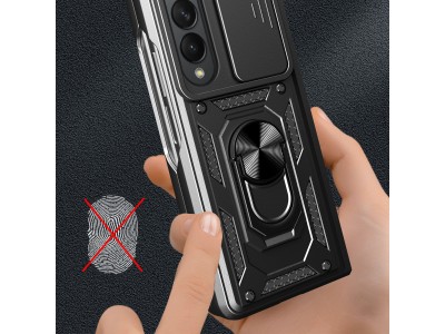 Fusion Ring Camshield II  Ochrann kryt s ochranou kamery pro Samsung Galaxy Z Fold 4 (ern)