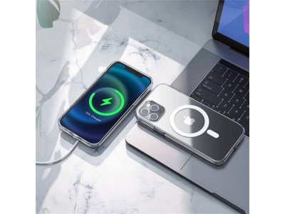 MagSafe Ultra Clear (��ra) � Ochrann� kryt (obal) s podporou MagSafe pre Apple iPhone 15 Plus