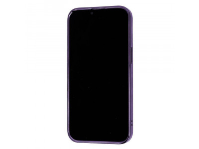 Glitter MagSafe Ultra Clear (Purple)  Ochrann kryt (obal) s podporoou MagSafe pre Apple iPhone 12 Pro