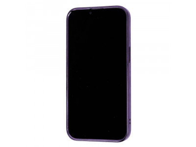 Glitter MagSafe Ultra Clear (Purple) � Ochrann� kryt (obal) s podporou MagSafe pre Apple iPhone 15