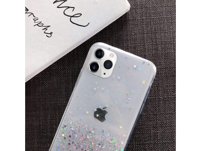 Glue Glitter Case  Ochrann kryt s farebnmi glitrami pre Xiaomi Redmi 10 (ra)