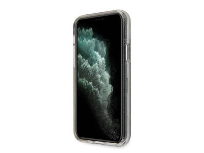 Guess Fashion Cover � Luxusn� ochrann� kryt pre iPHONE 11 PRO GUHCN58PCGLSI (strieborn�) **AKCIA!!