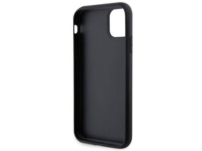 Guess Fashion Cover � Luxusn� ochrann� kryt pre IPHONE 11 / XR Crossbody (GUHCN61P4TDSCPK) black (�ierna)