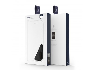 Hivo Leather Case (�ierna) � Luxusn� ochrann� puzdro z pravej ko�e pre iPhone 14 Plus