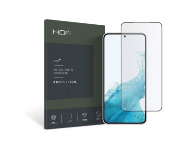 HOFI Premium Pro+ 2.5D Glass – Ochranné sklo pre Samsung Galaxy S22 (čierne)