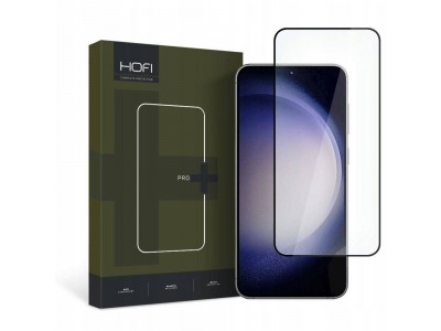 HOFI Premium Pro+ 2.5D Glass – Ochranné sklo pre Samsung Galaxy S23+ (čierne)