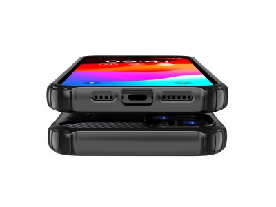 Hybrid Armor Defender (�ierna) - Odoln� ochrann� kryt (obal) na iPhone 15