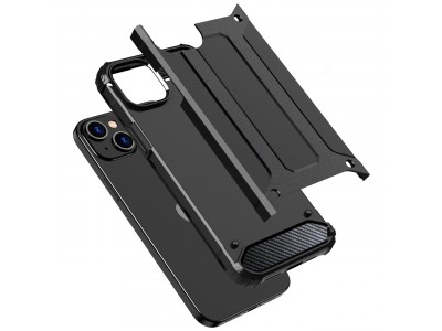 Hybrid Armor Defender (�ierna) - Odoln� ochrann� kryt (obal) na iPhone 15