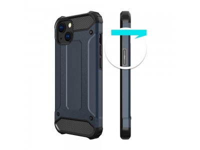 Hybrid Armor Defender (�ierny) - Odoln� ochrann� kryt (obal) na iPhone 14