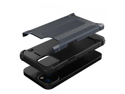 Hybrid Armor Defender (�ierny) - Odoln� ochrann� kryt (obal) na iPhone 14