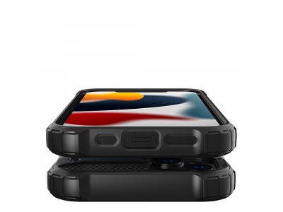 Hybrid Armor Defender (�ierny) - Odoln� ochrann� kryt (obal) na iPhone 14