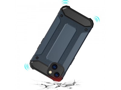 Hybrid Armor Defender (�ierny) - Odoln� ochrann� kryt (obal) na iPhone 14