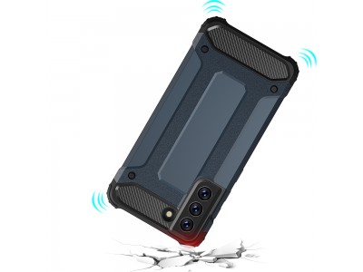 Hybrid Armor Defender (�ierny) - Odoln� ochrann� kryt (obal) na Samsung Galaxy S21 FE